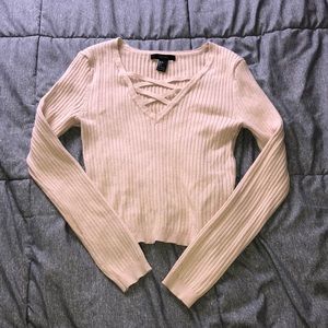 Long sleeved v neck